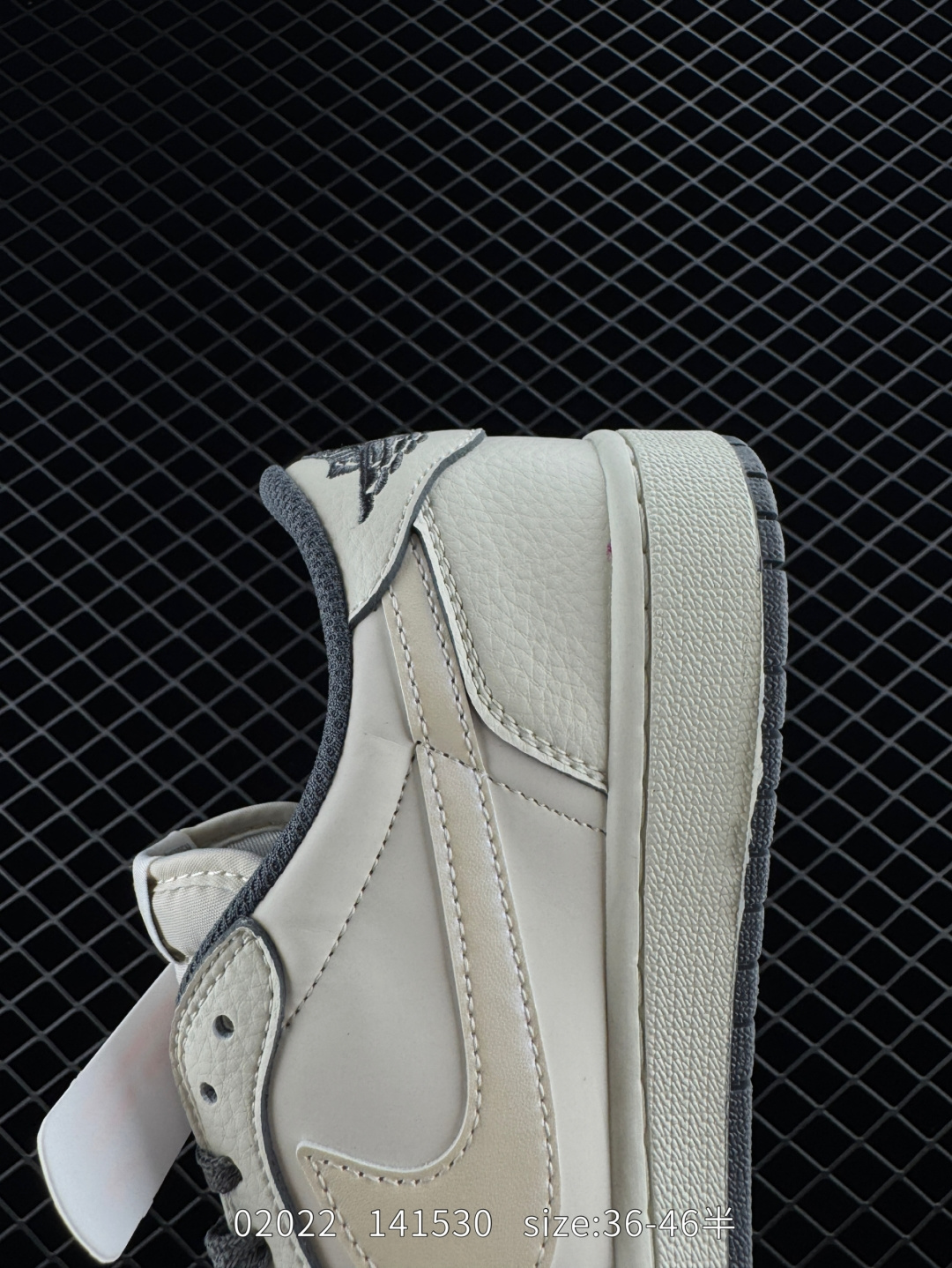 fragment design x Travis Scott x Nike Air Jordan 1 Low OG SP”Black/Green Toe“